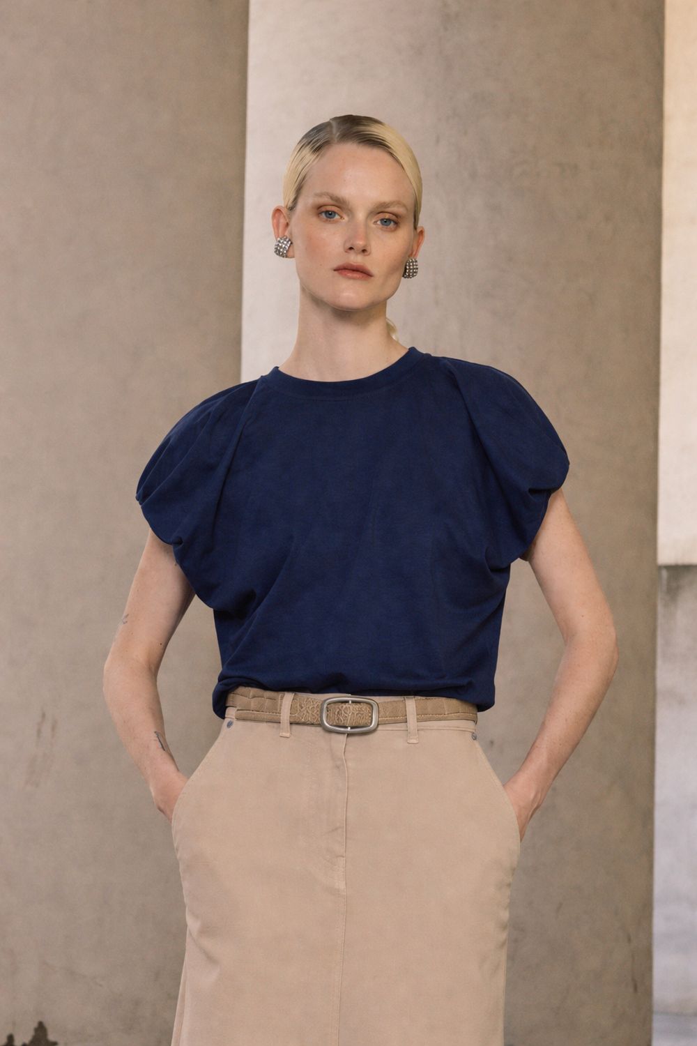 Draped Tee Draped Tee