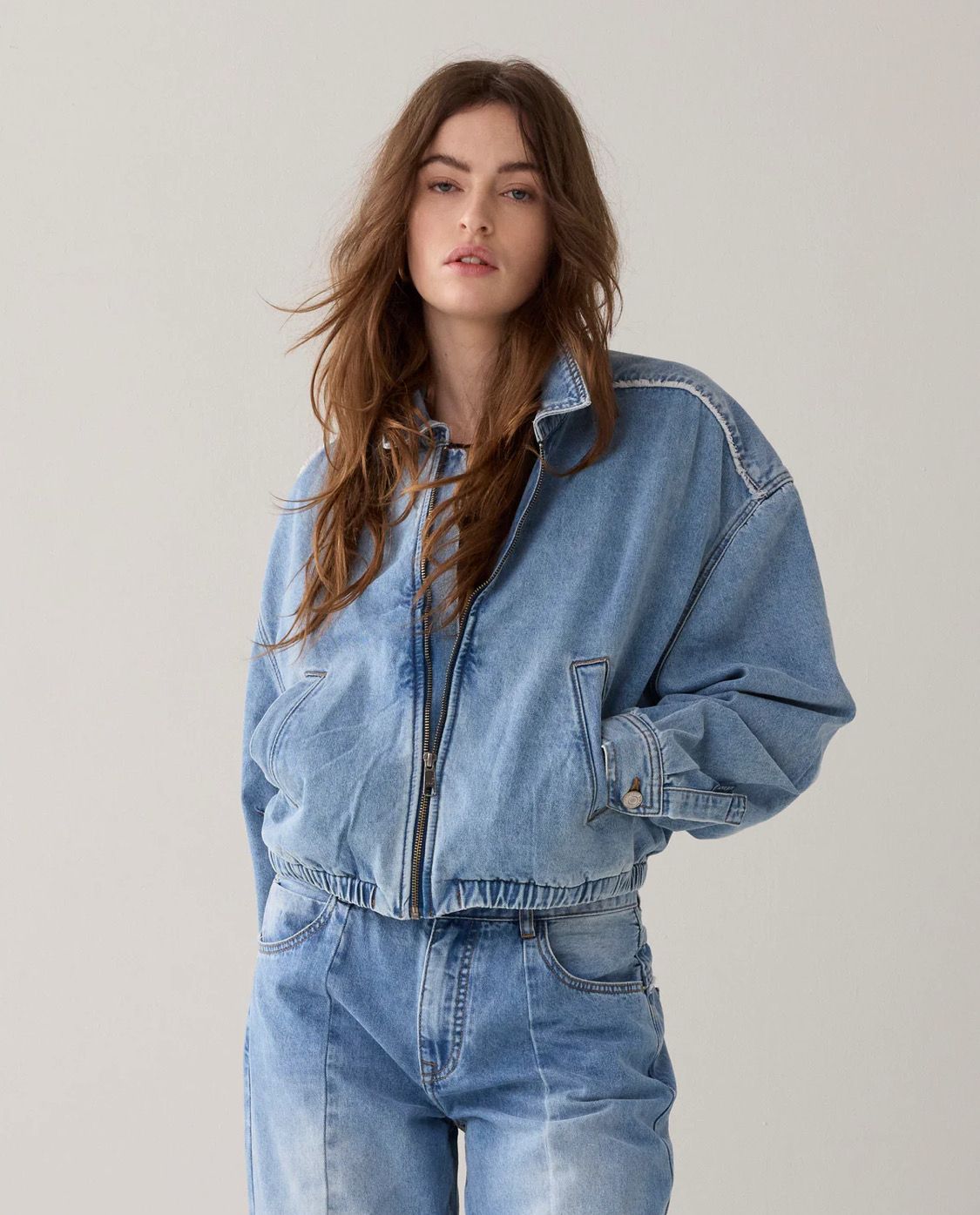 Deconstructed Bomber Jacket Deconstructed Bomber Jacket