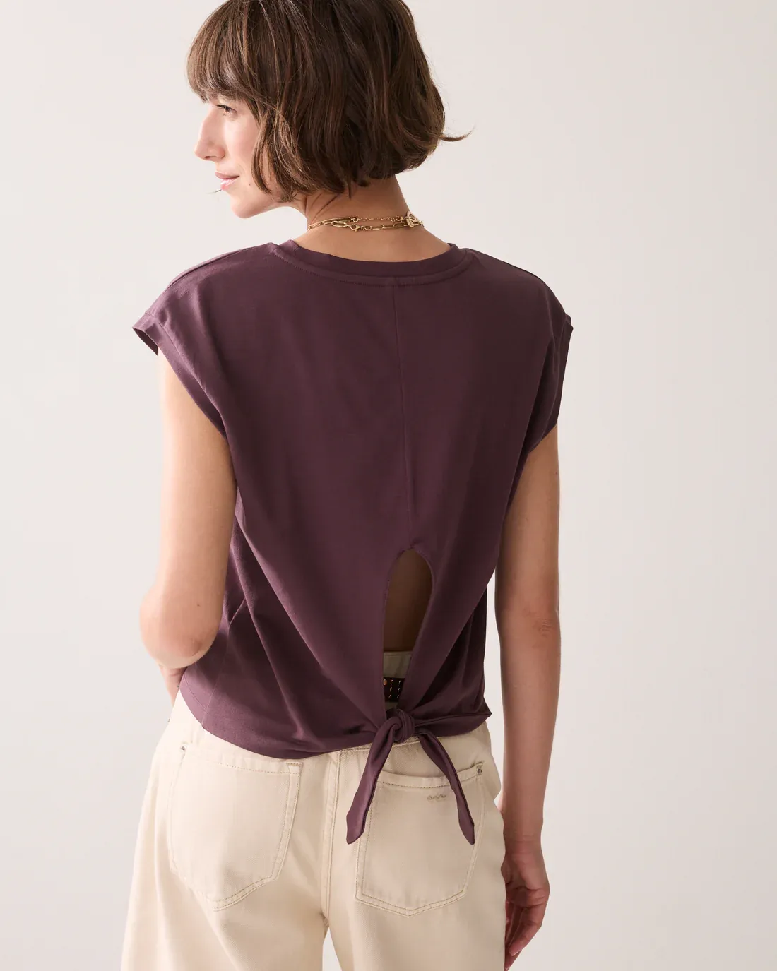 Tie Back Tee Tie Back Tee