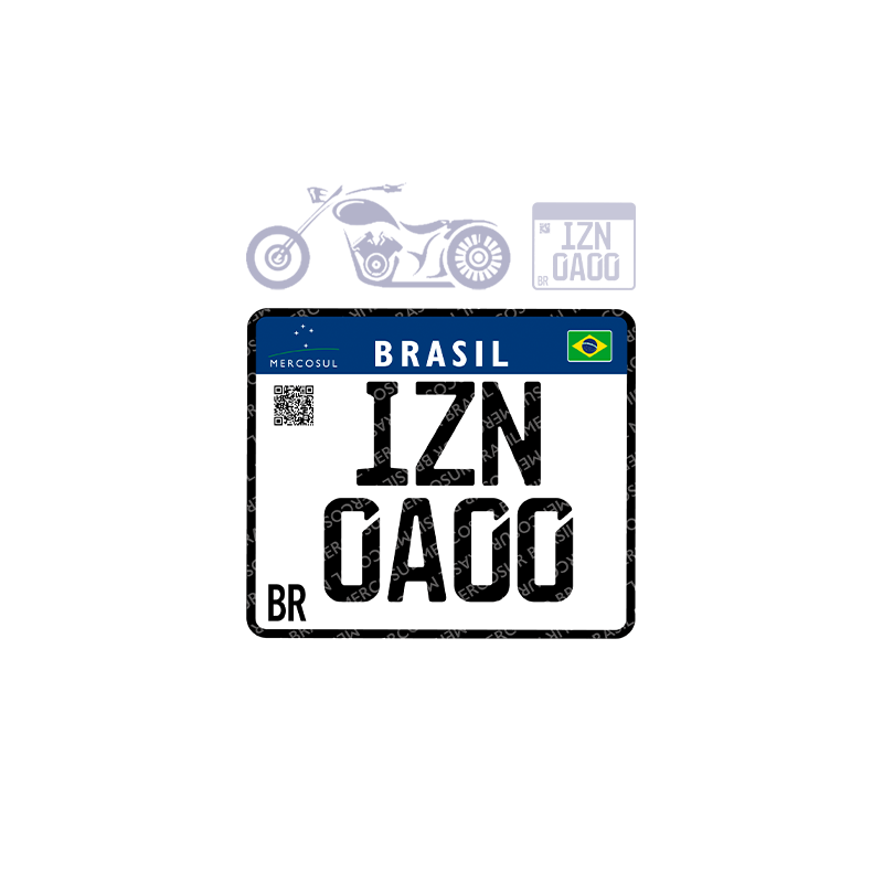 Placa de Motocicleta