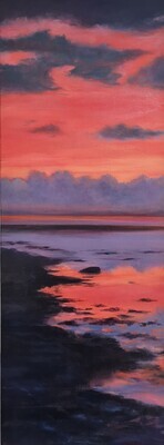 'Rose Glow'  Original Oil Painting by Kate Cunningham