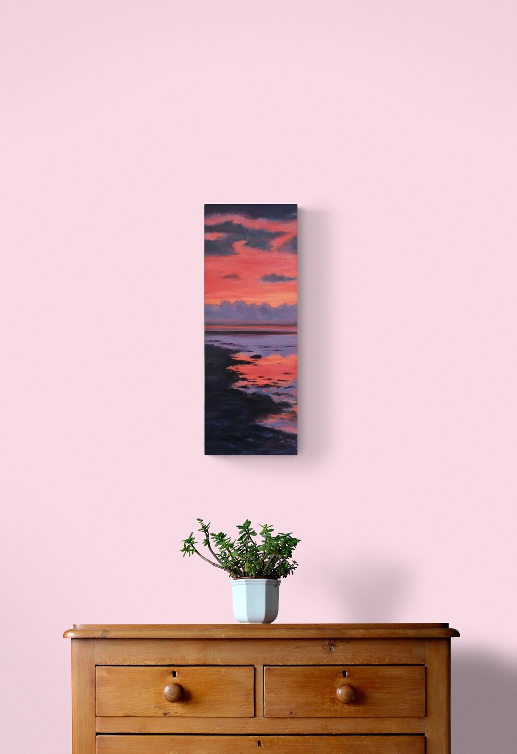 &#39;Rose Glow&#39;  Original Oil Painting by Kate Cunningham