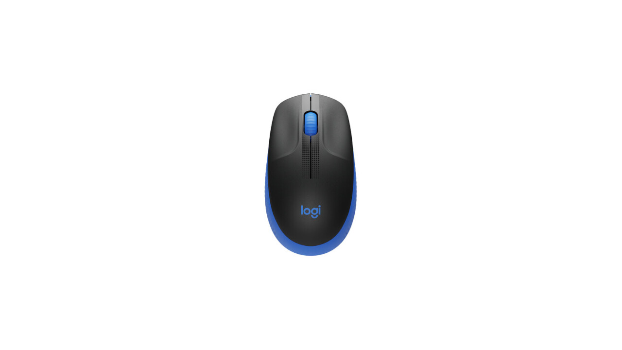 Mouse Logitech Inalámbrico Azul M190
