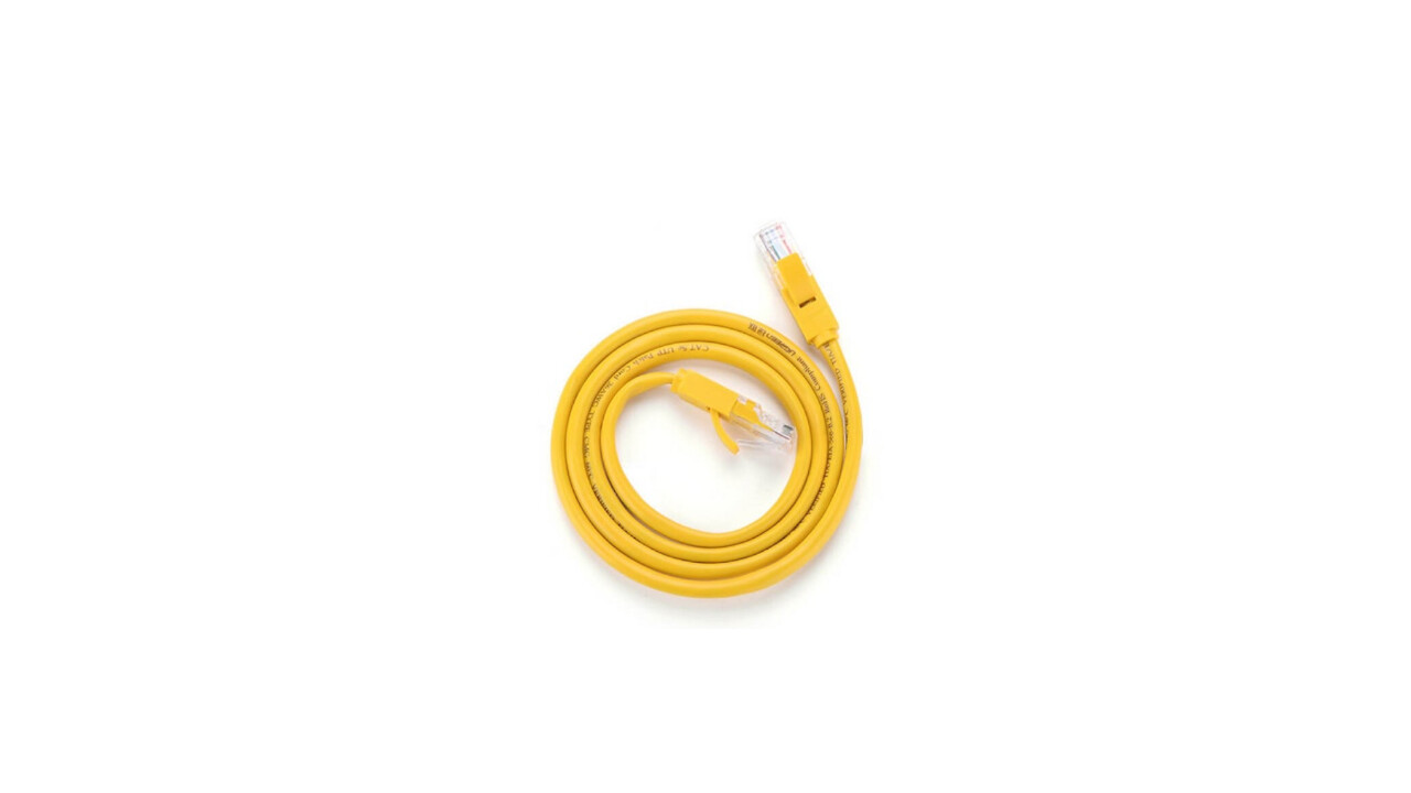 Cable De Red Cat5E Utp 5M Amarillo Patch Cord Nw103 Ugreen