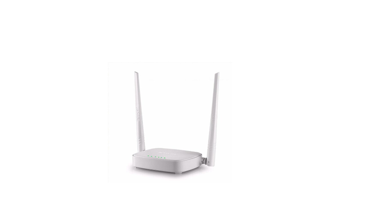 Router N301, WiFi hasta 300Mbps, 2 antenas de 5dBi, 1 puerto WAN, 3 puertos LAN 10/100, marca Tenda(USADO)
