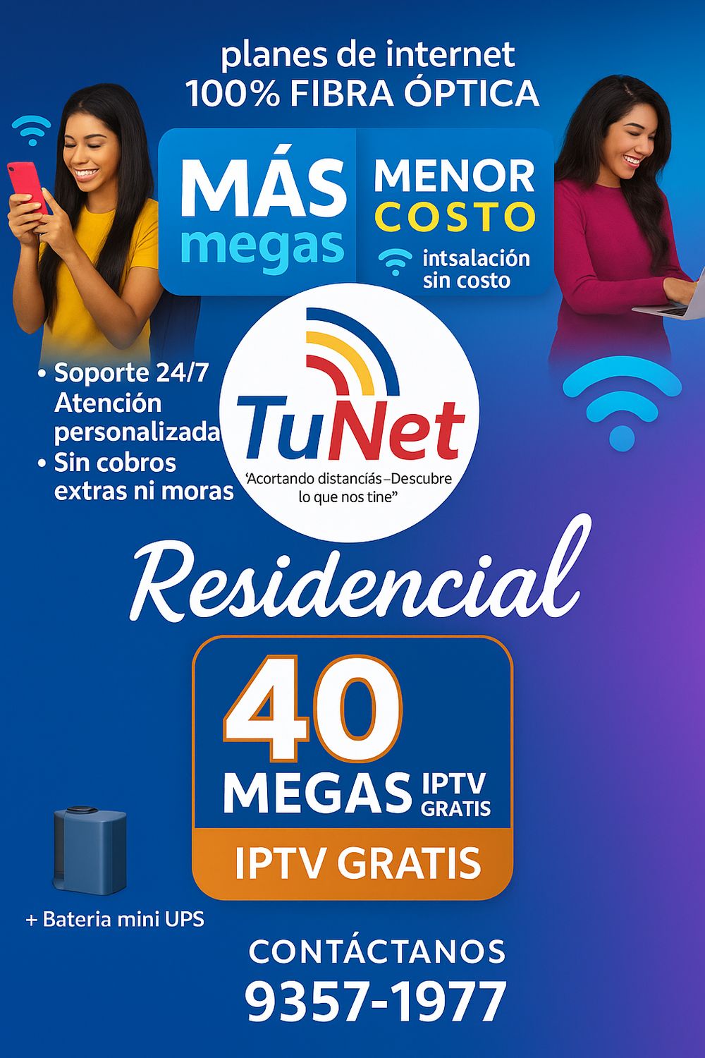 Internet Residencial + IPTV