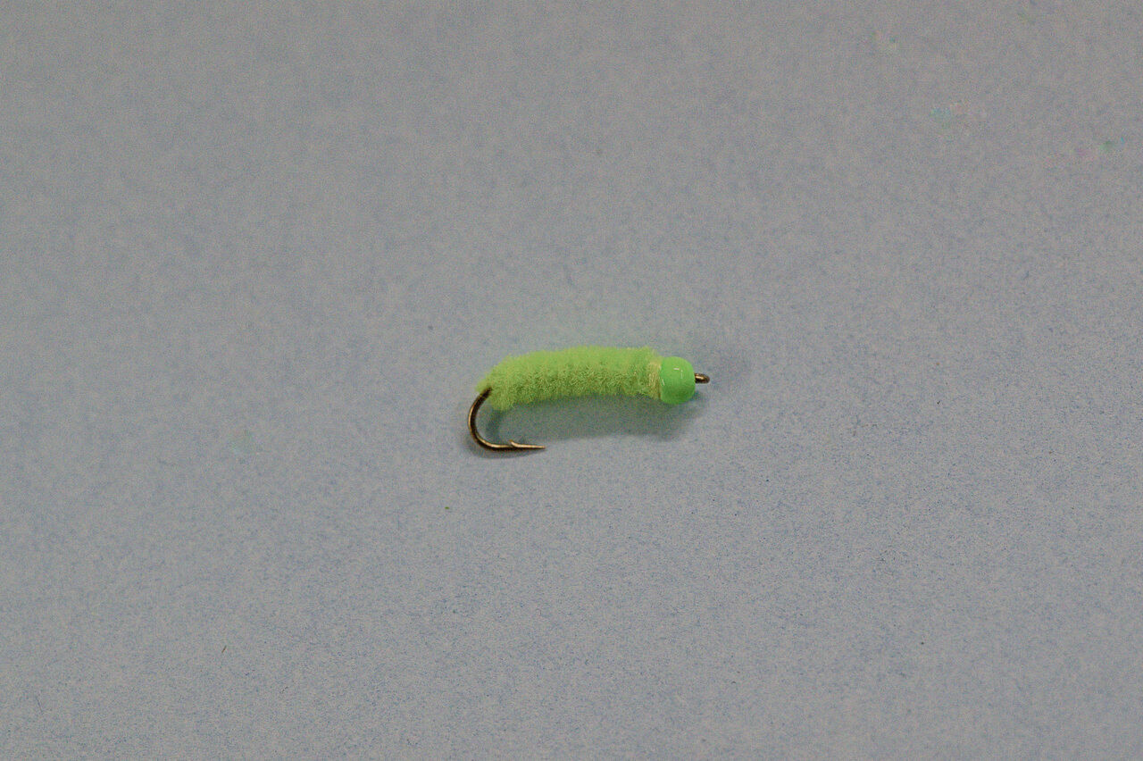 Inch Worm, Tungsten, Chartreuse