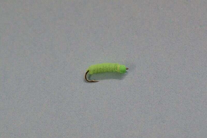 Inch Worm, Tungsten, Chartreuse