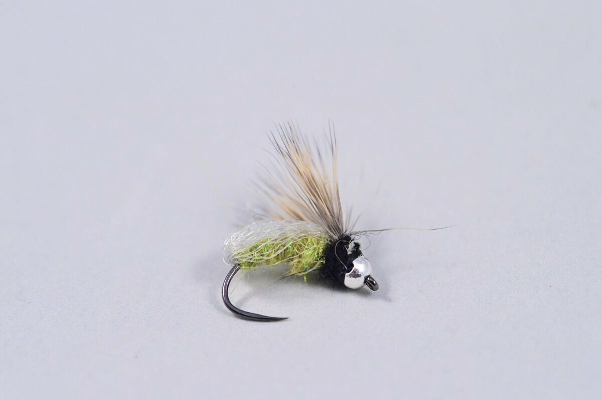 Caddis Emerger Poly Fluff Tungsten- 4 Colors