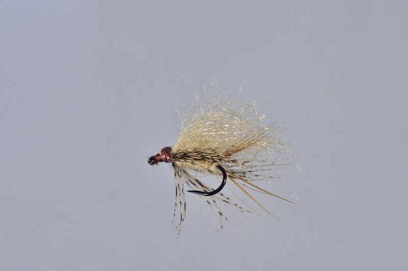 March Brown Poly Fluff Cripple