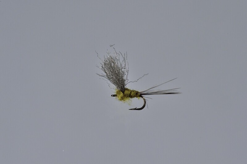 BWO Poly Fluff Baetis Dun
