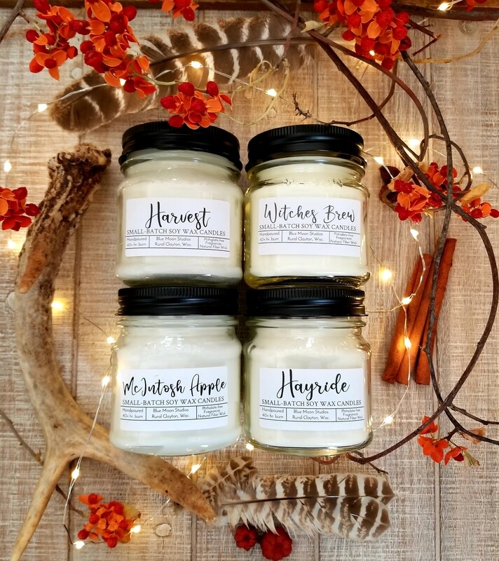 Farmhouse Mason Jar Candle