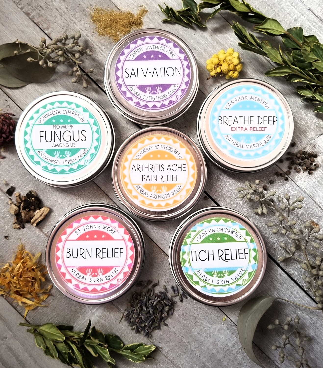 Herbal Salves &amp; Balms