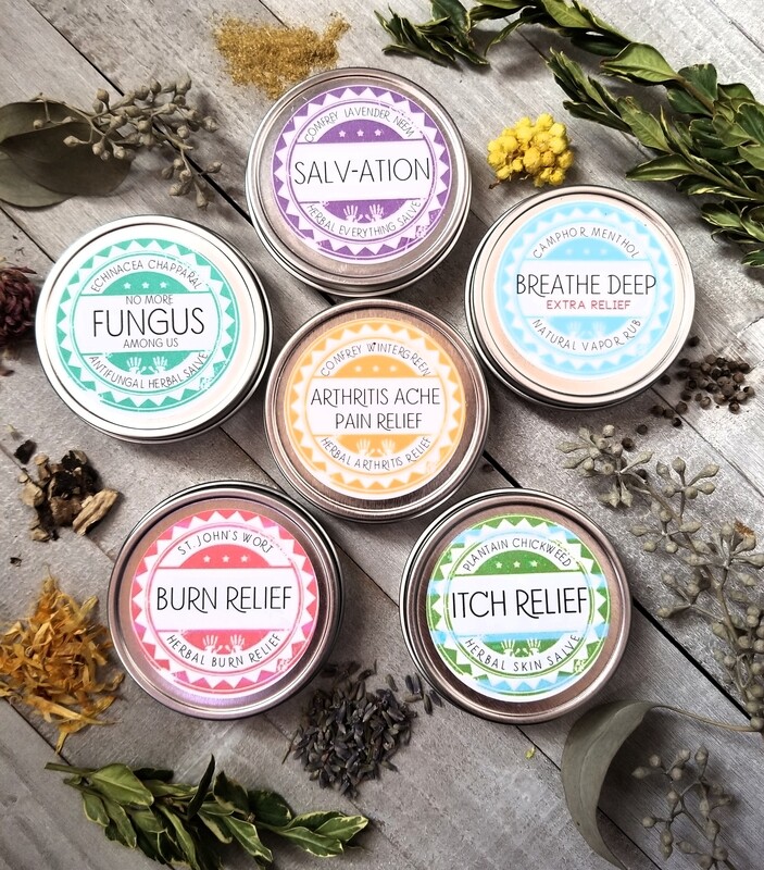 Herbal Salves &amp; Balms