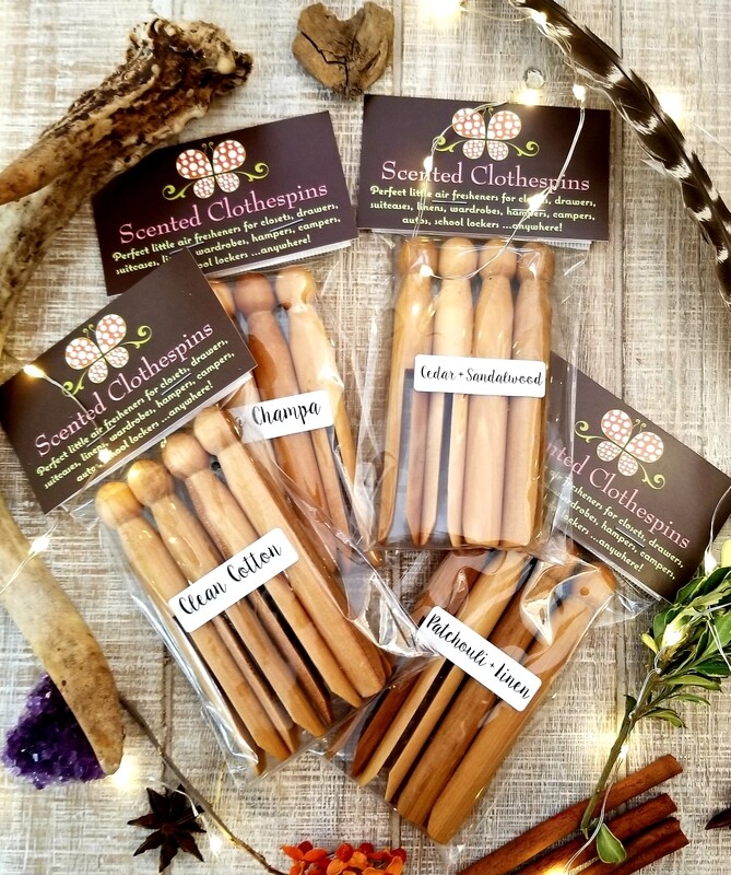 Scented Clothespin Air Fresheners