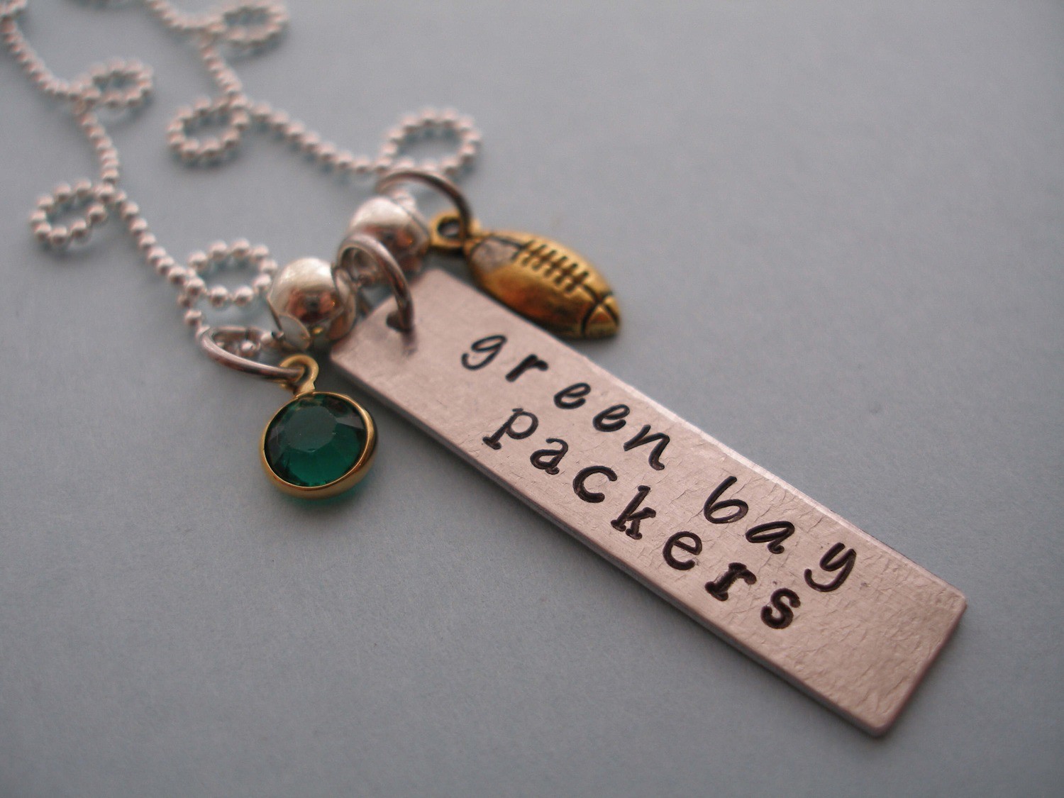 Green Bay Packers necklace
