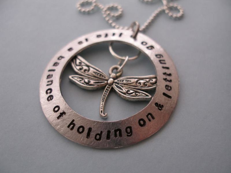 Life is a balance of holding on &amp; letting go