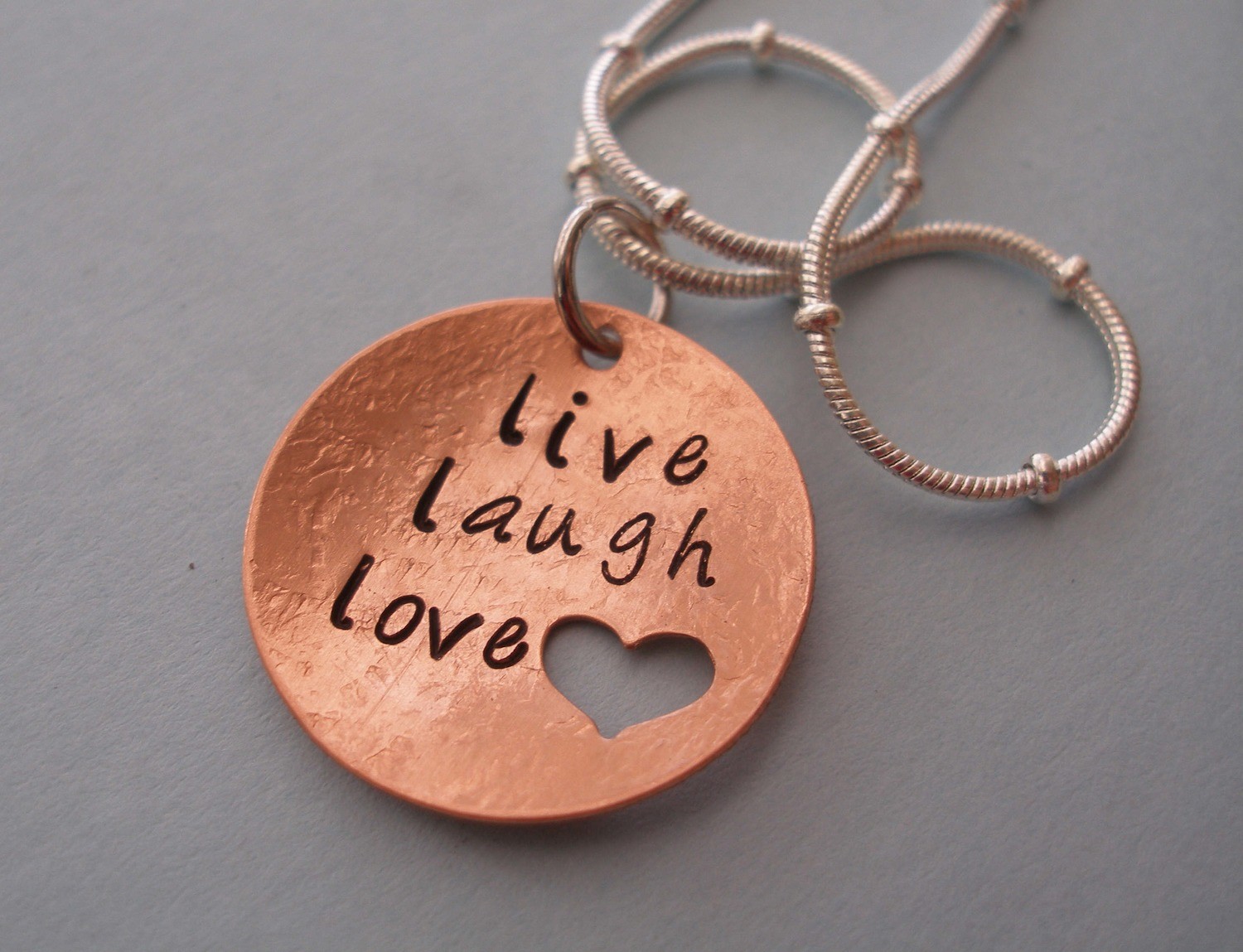 Live laugh love *or* hope faith love