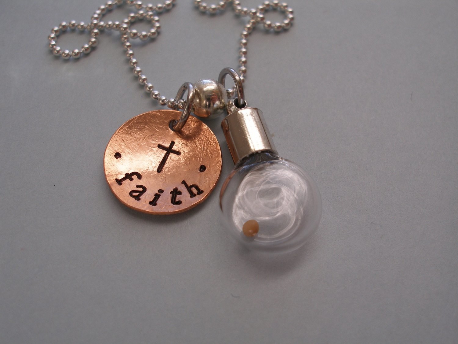 Faith ~ Mustard Seed necklace