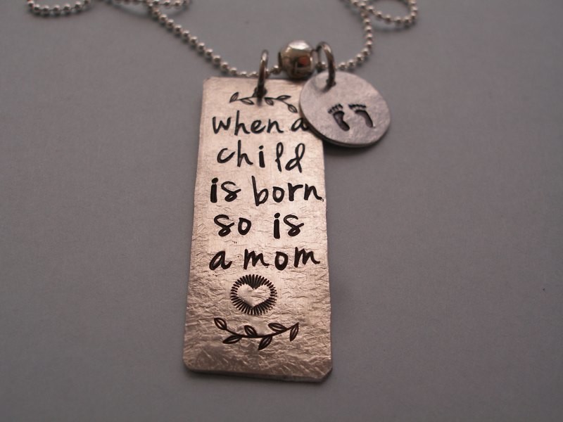 When a child is born so is a mom