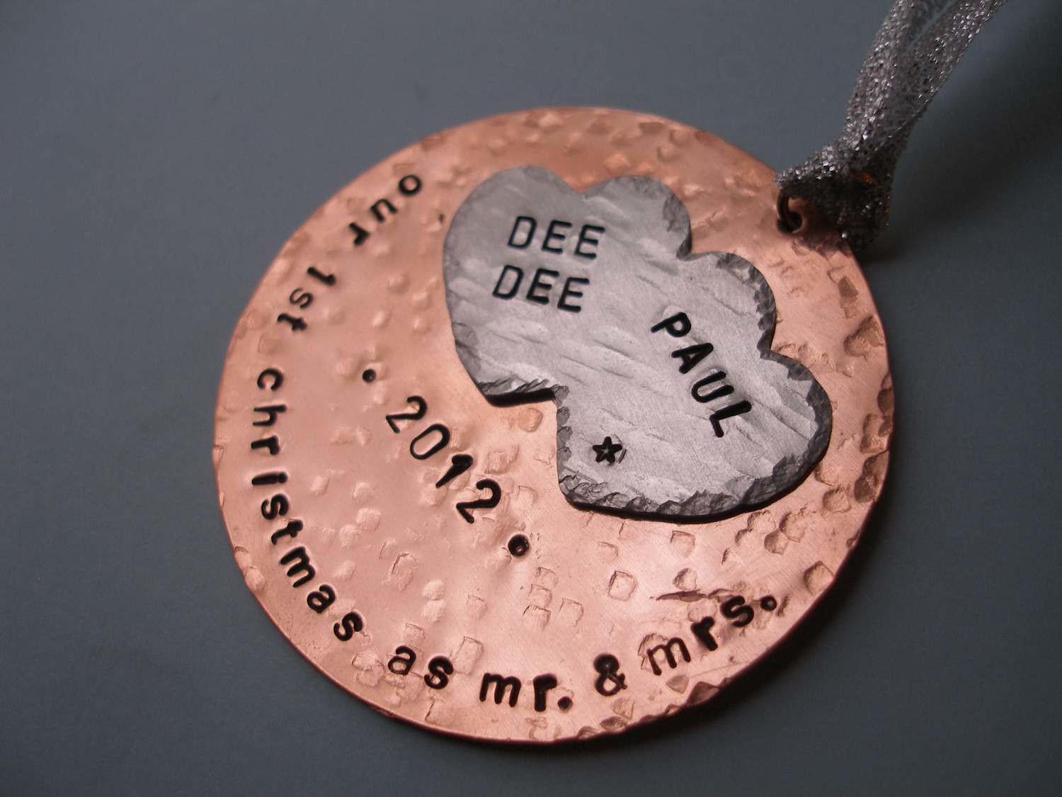 Newlywed 1st Christmas Together Ornament