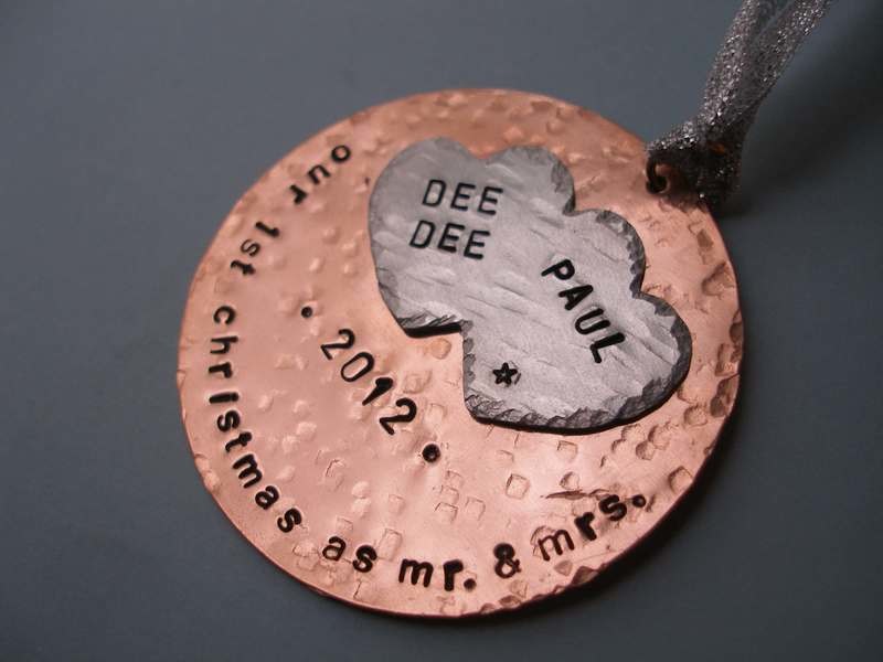 Newlywed 1st Christmas Together Ornament