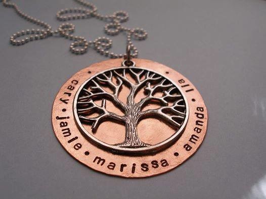 tree of life - family tree large pendant