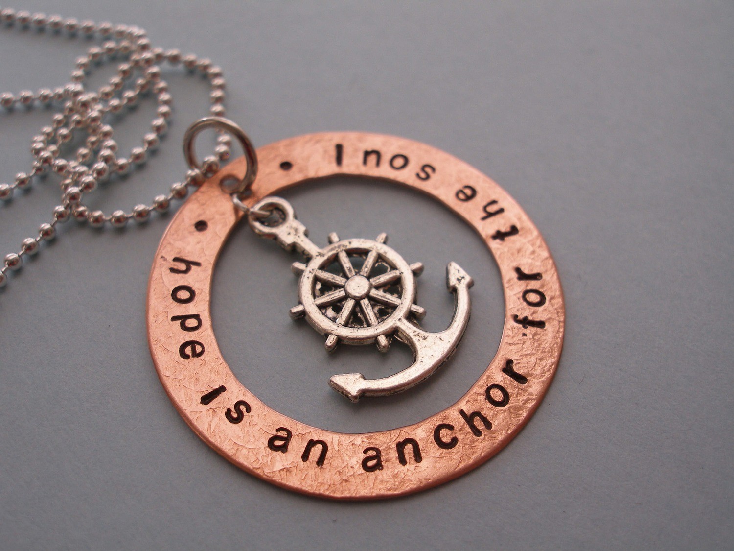 hope is an anchor