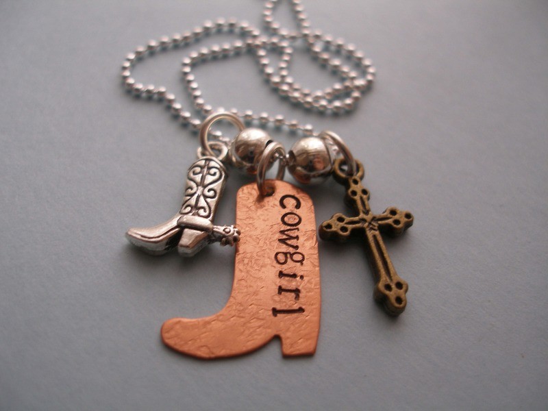 cowboy boot - w/ cross