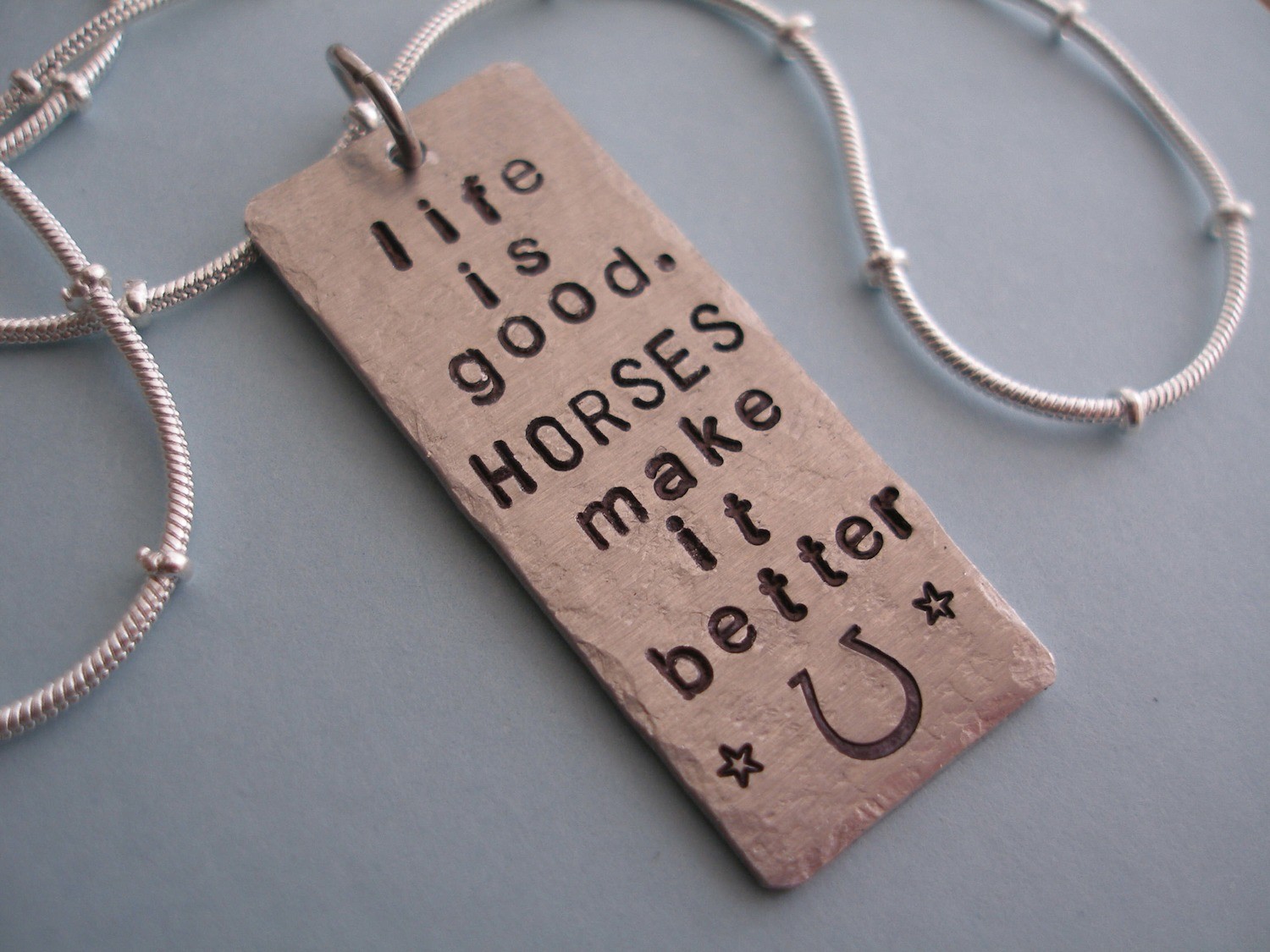 life is good...HORSES make it better