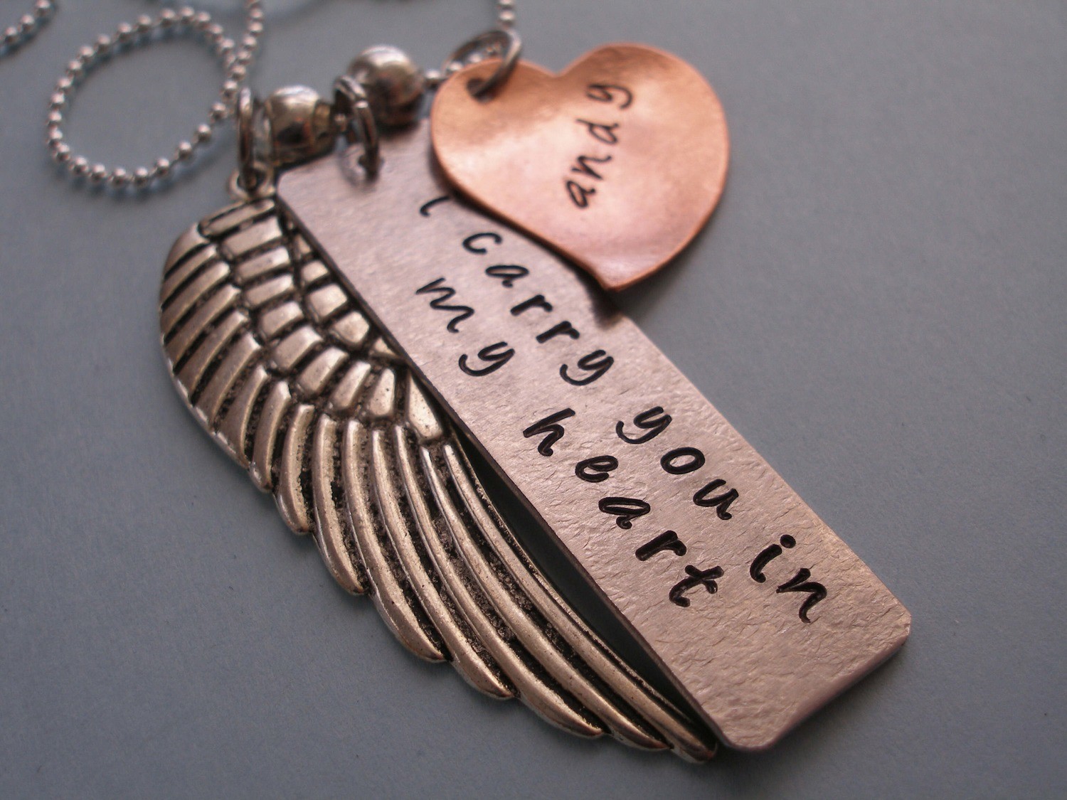 I carry you in my heart