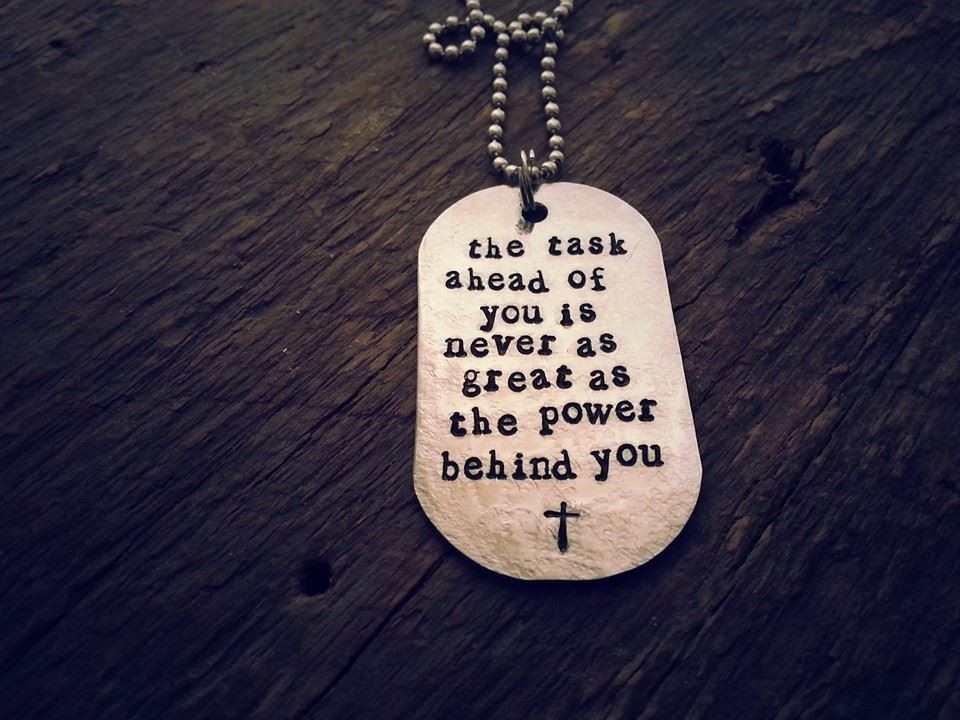 The task ahead of you ...