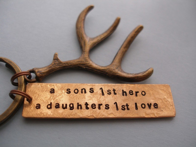 Dad - A sons 1st hero, a daughters 1st love w/ antler