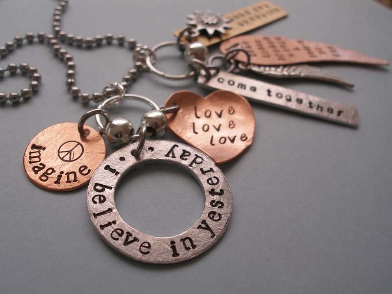 create your own - Beatles necklace