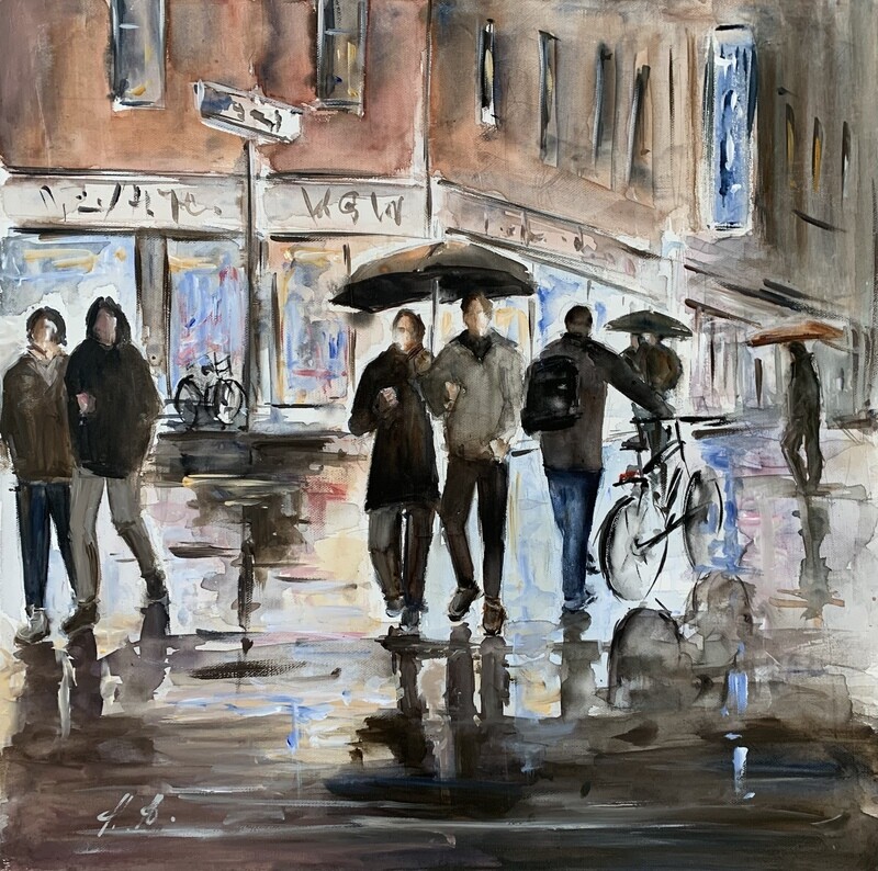 Rainy Evening Reflections