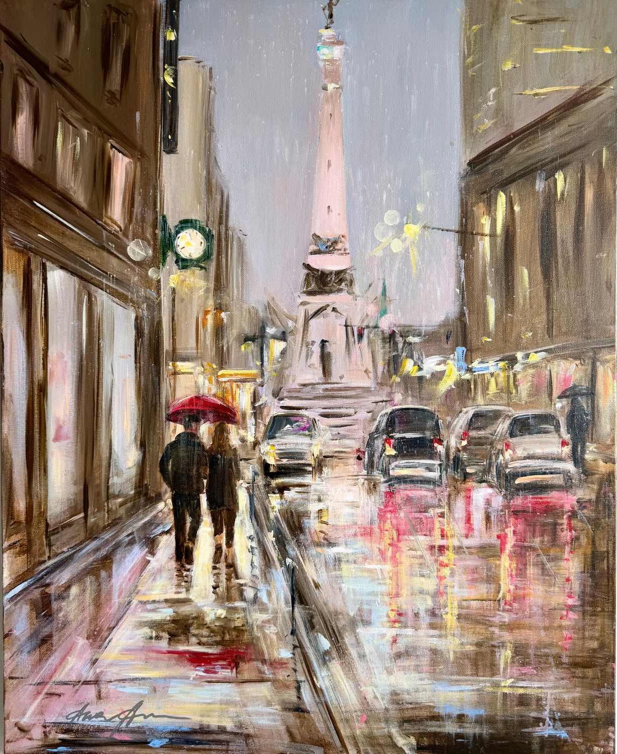 Evening Stroll (Red Umbrella Series)