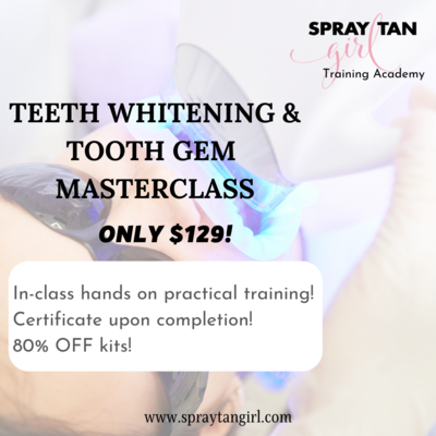 Teeth Whitening & Tooth Gem Masterclass Teeth Whitening & Tooth Gem Masterclass