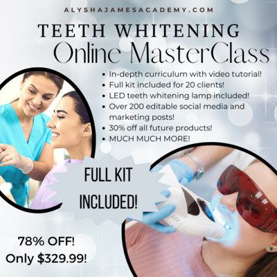 Online Teeth Whitening Training