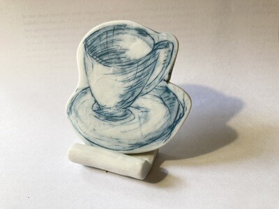 SALE cup of tea (with stand)
