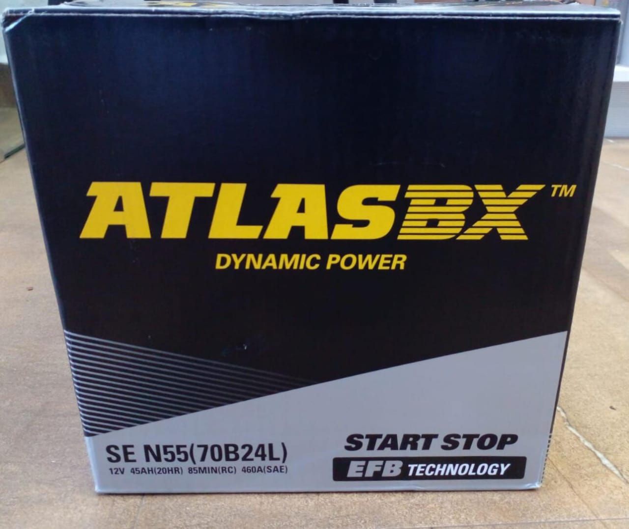 ATLAS N55 70B26L EFB 45AH Start-Stop Battery