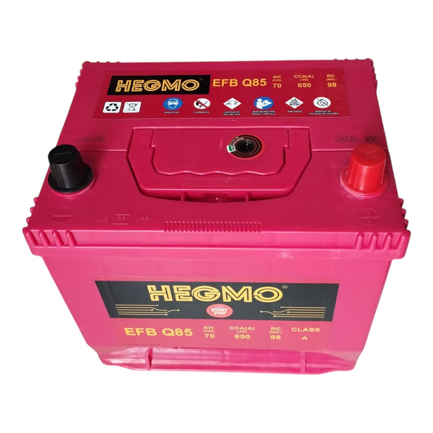 ​Q85 Hegmo EFB 12V 70Ah 650CCA Battery for Start-Stop Vehicle