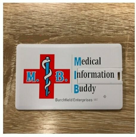 Medical Information Buddy C Card