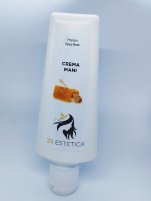CREMA MANI BIO PROPOLI E PAPPA REALE  ZS ESTETICA