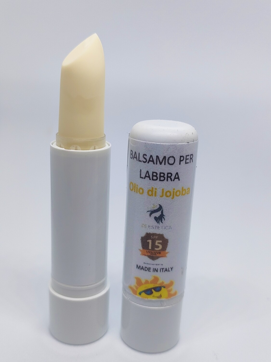 PROTEZIONE SOLARE SPF 15 PER LABBRA CON OLIO DI JOJOBA
