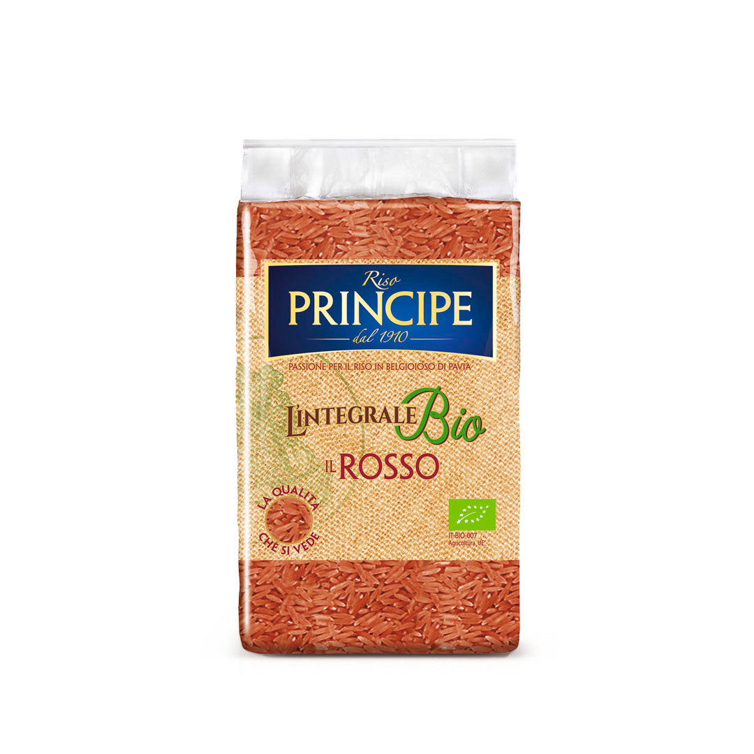 Красный рис ROSSO - Rice Principe ORGANIC