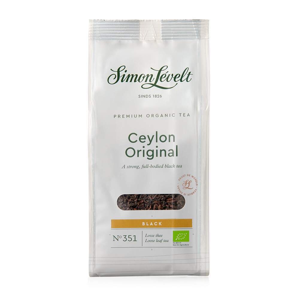 Simon Levelt Чай чёрный "Ceylon Original" ORGANIC Premium