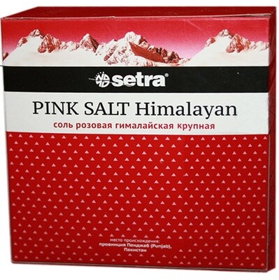Соль Гималайская розовая крупная, 500 г