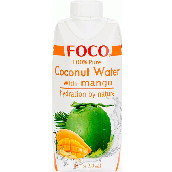Foco Кокосовая вода с манго, 330 мл