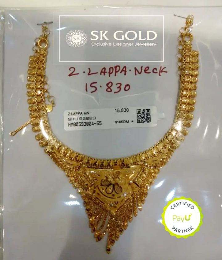 original gold 24k 916 Necklace