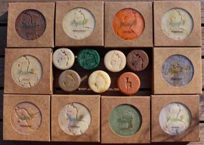 Alpaka- Keratin- Seifen